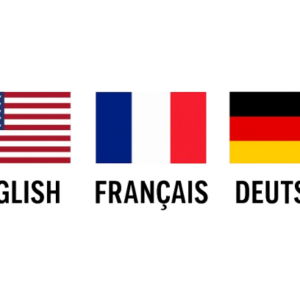 Langues:Français-Allemand-Anglais